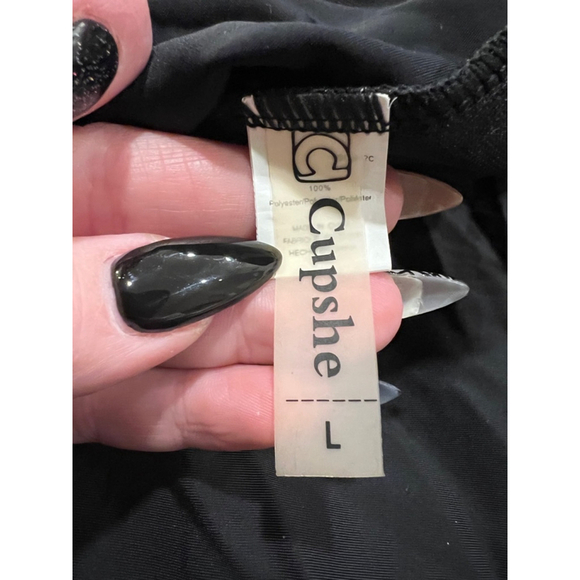 Women's Cupshe Swimsuit Large Black - Picture 3 of 4